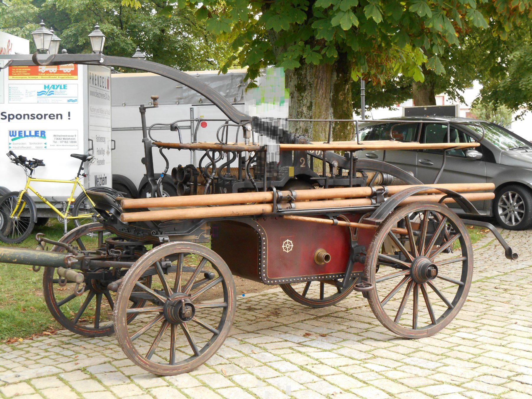 Carrozze: Feuerwehrspritze Ferd. Schenk – Usato da Grüt (Gossau ZH) venduto da Proki 1