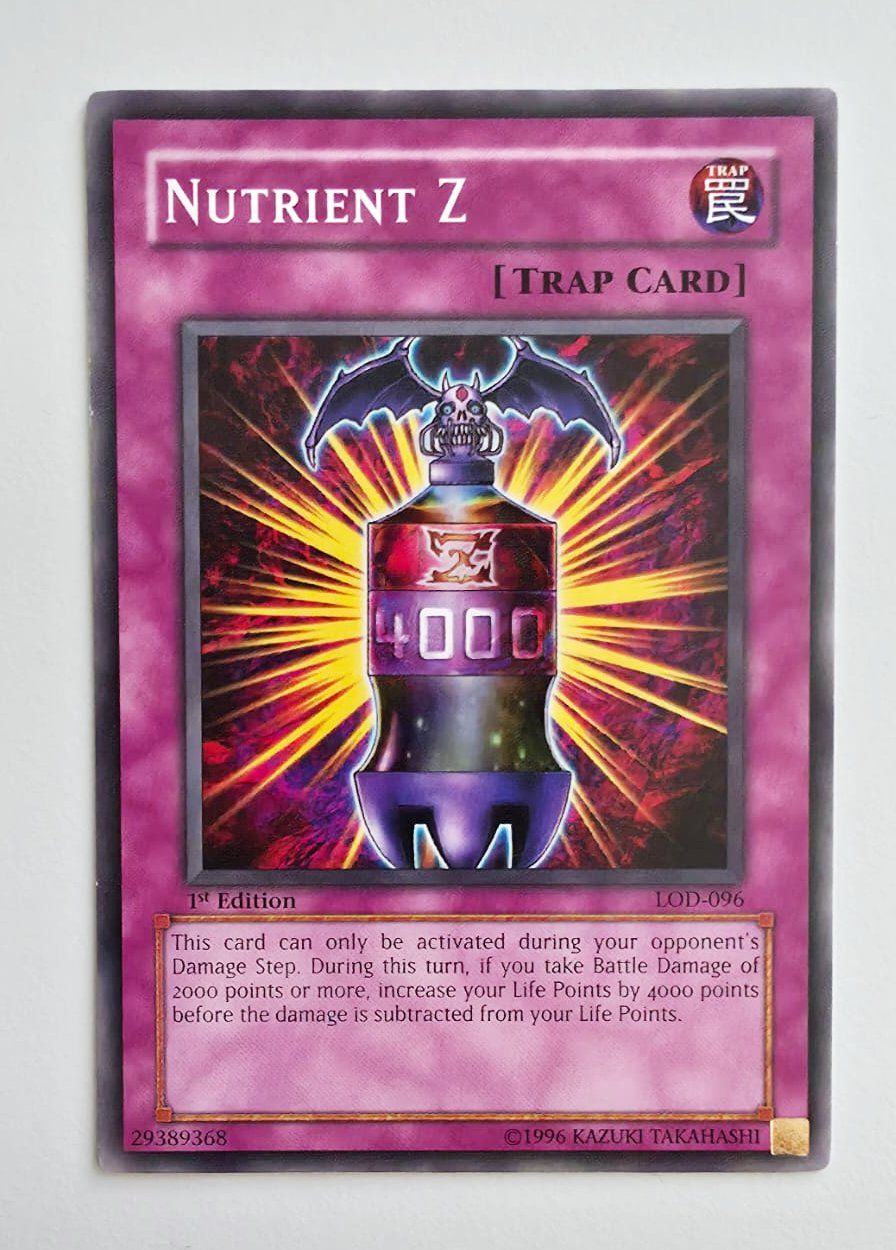 Yugioh Carte collezionabili: Nutrient Z - Yu-Gi-Oh! TCG – Usato da Zürich venduto da Zetto
