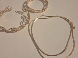 Gold Schmuckset