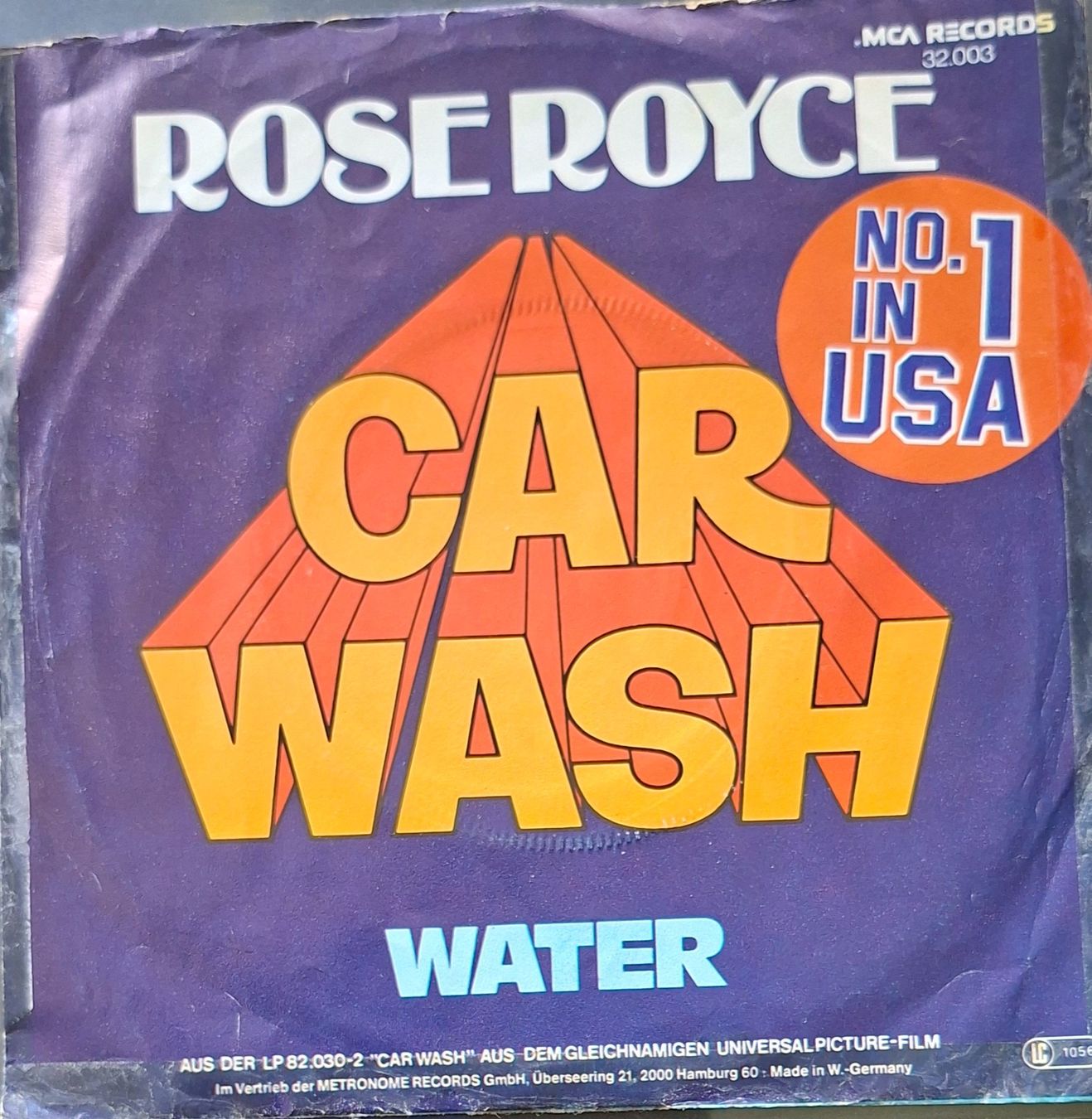 Vinyles: Vinyl Single Rose Royce - Car Wash – D'occasion à Langenthal par Modo39