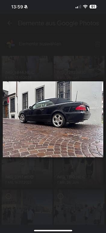 Autos: Mercedes Cabrio 2.0 – Gebraucht aus Chur von Cardinal1 3