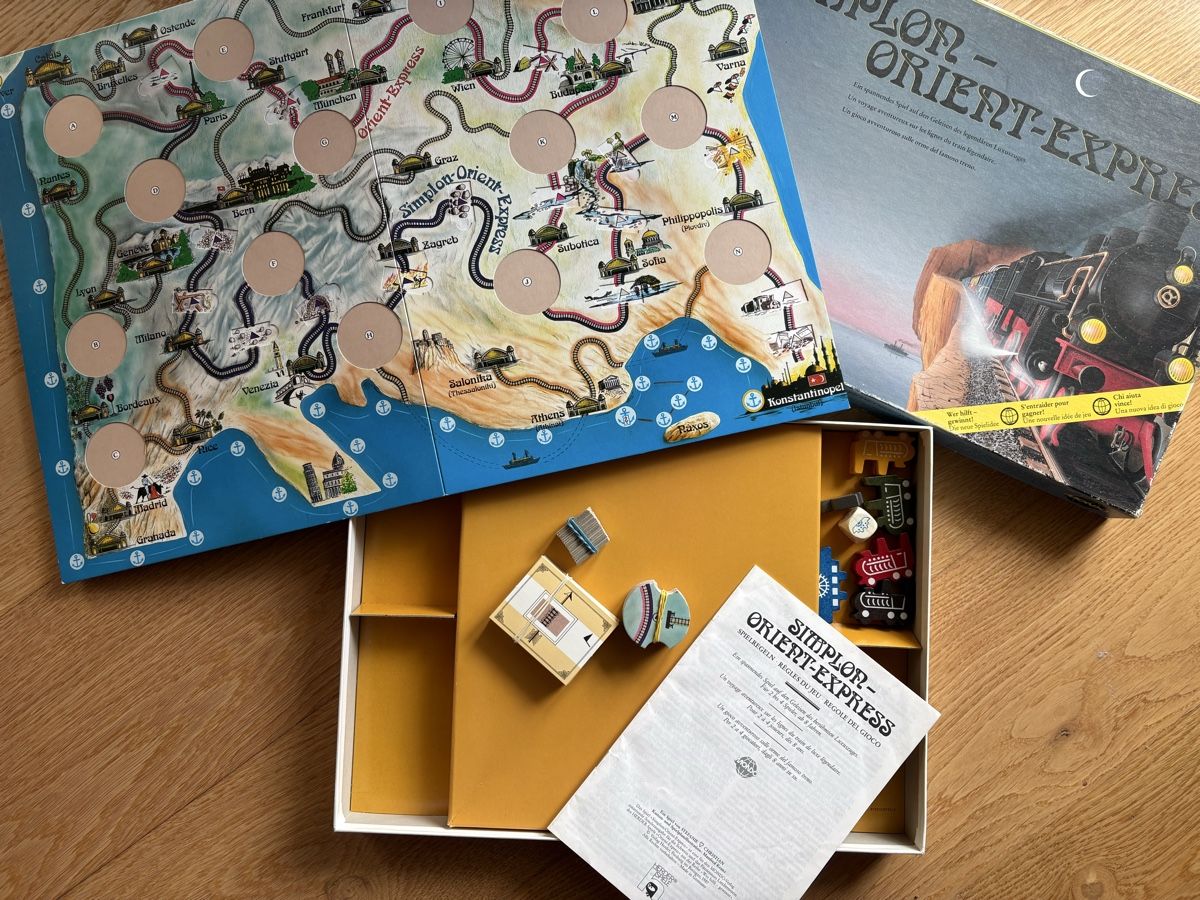 Giochi: Spiel :  Simplon Orient Express - Mondo -1987 – Usato da Zweisimmen venduto da Domii 1