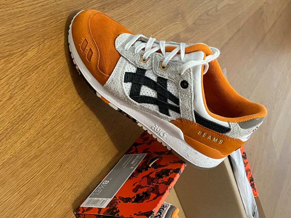 orange koi asics