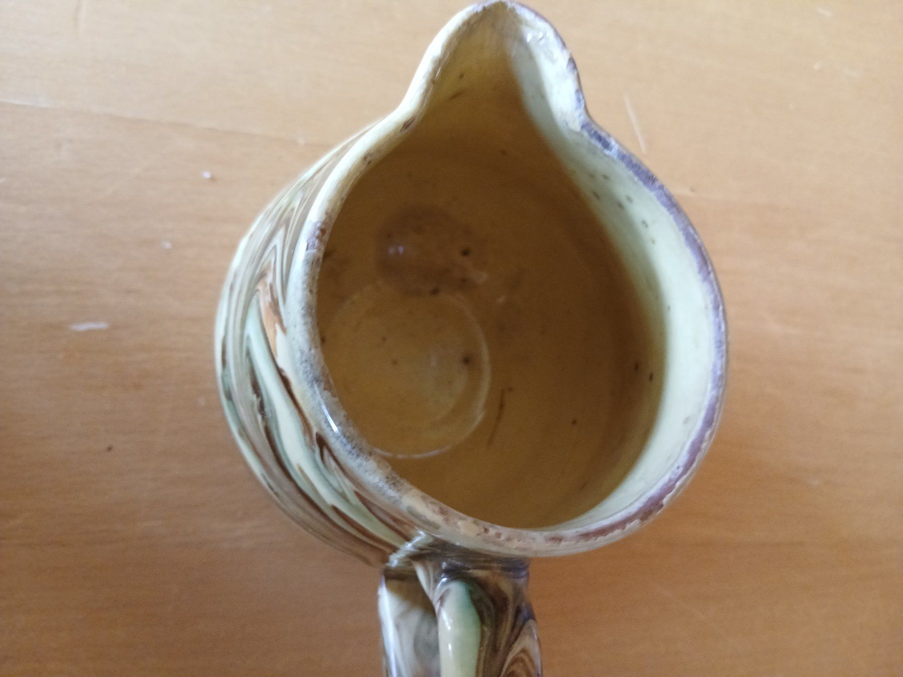 Caraffe: Pichet en céramique jaspé – Usato da GLETTERENS venduto da melie02 1