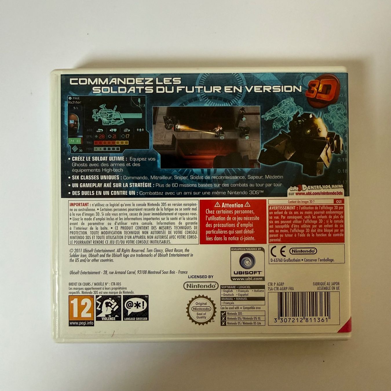 Spiele: Tom Clancy's Ghost Recon Shadow Wars - Nintendo 3DS – Gebraucht aus Vésenaz von RMShop 1
