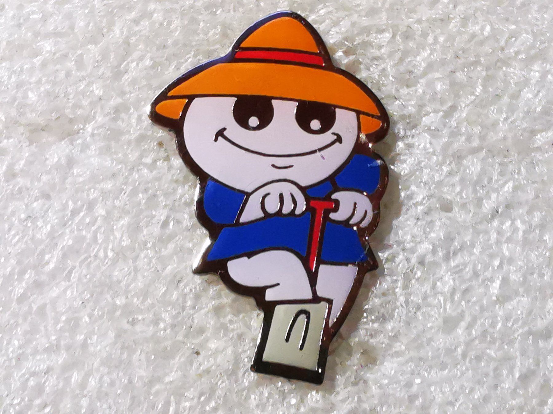 Placchette & Badge: Ansteckpin 129: Maga Bio – Usato da Oppligen venduto da Pin-Fall-Shop