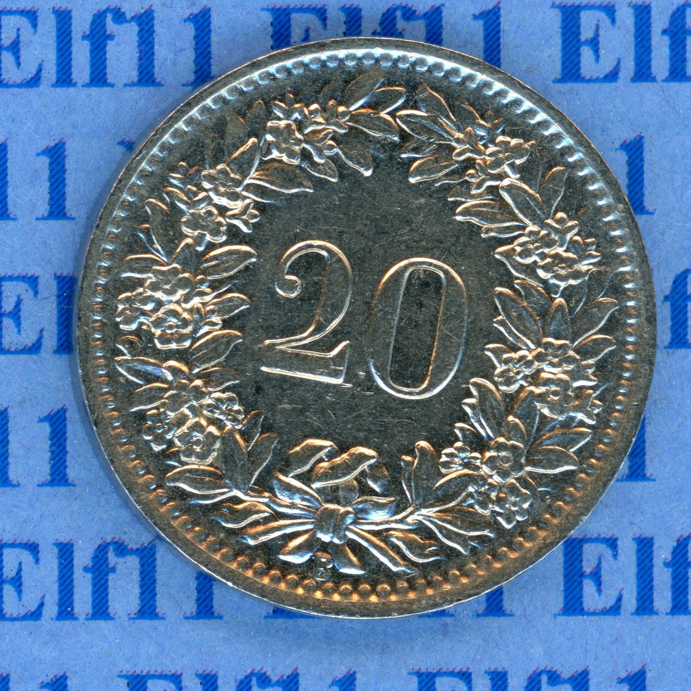 Alle Münzen: CHF___0.20 1934 vz-unz 20 Rappen – Gebraucht aus Widnau von Elf11 1