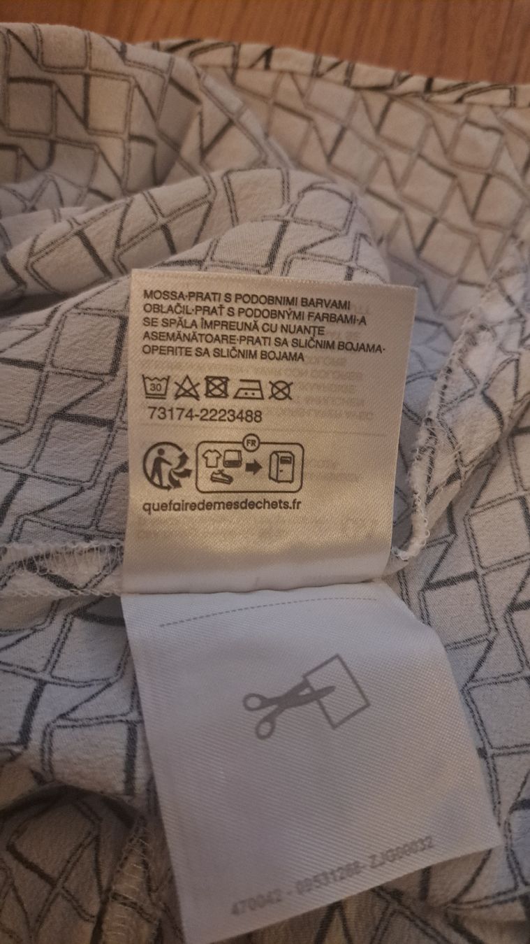 C&A Camicette: Bluse mit Muster C&A – Usato da Seengen venduto da ja6_65wp 6