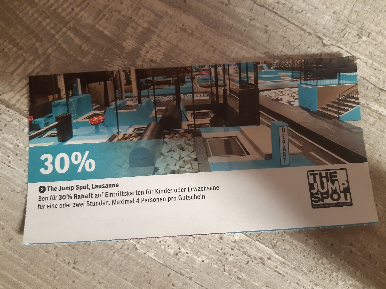 Buoni: 30% the jump spot, lausanne – Nuovo (secondo la descrizione) da Toffen venduto da Gwunderegge77