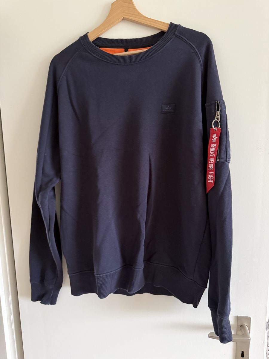 Alpha Industries Maglioni & Felpe: Pullover alpha Industries L gr – Usato da Dübendorf venduto da Ilsaporedelviaggio 3