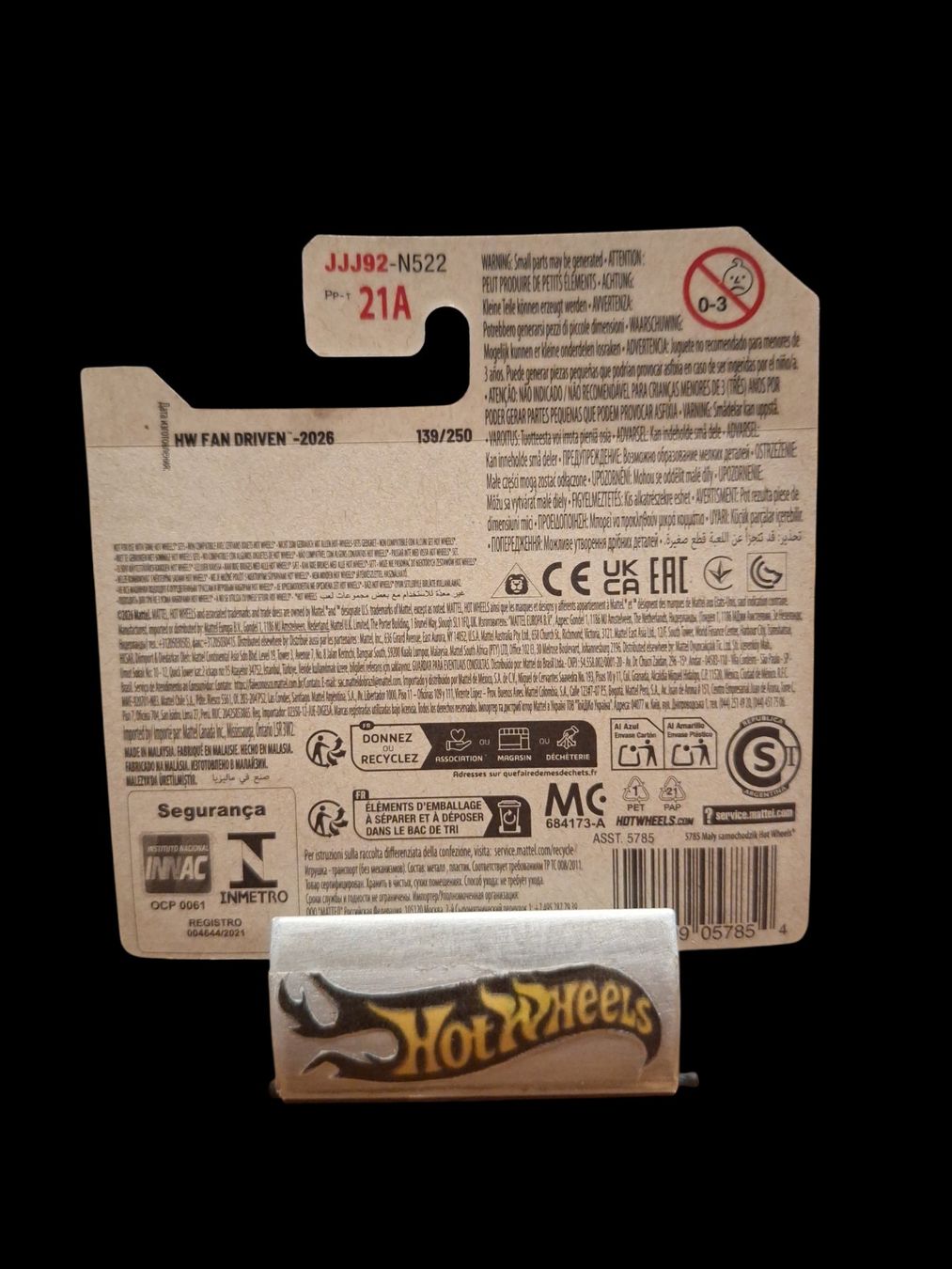 Hot Wheels Modellini d'auto: Hot Wheels HW Fan Driven 2026 Bone Shaker 5/5 S – Nuovo e nell'imballaggio originale da Adlikon venduto da Mmartin0 1