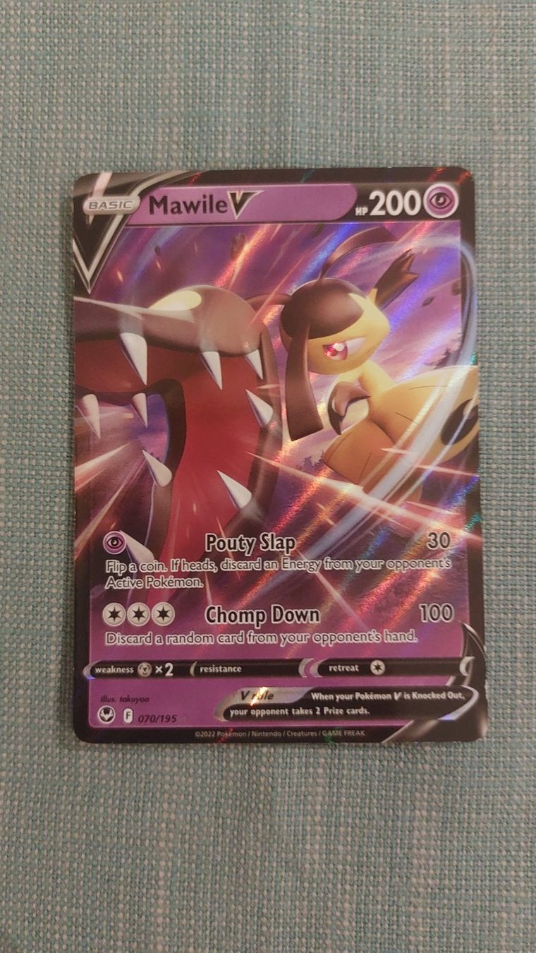 Pokémon Carte collezionabili: Mawile V Silver Tempest – Nuovo (secondo la descrizione) da Bellinzona venduto da Pagur