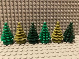 Lego - 6 Tannenbäume