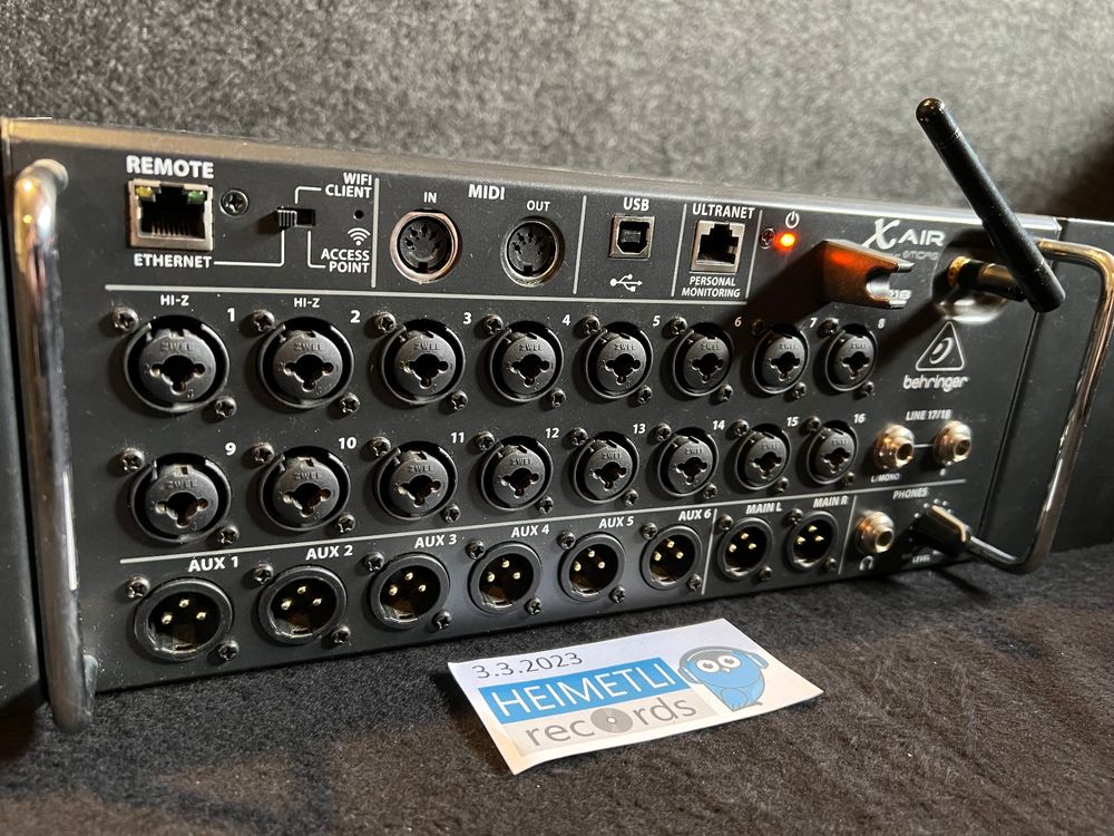 Behringer X Air XR18 (Gebraucht) in Effretikon für CHF 370 – nur ...