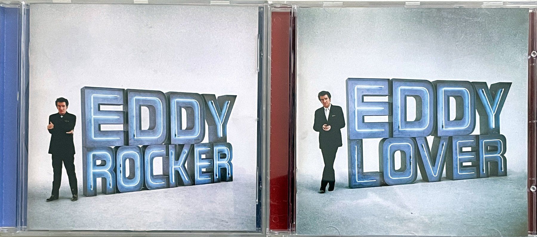 CDs: Eddy Mitchell 2 CD's - Eddy Rocker & Eddy Lover – D'occasion à Savagnier par Ne2065