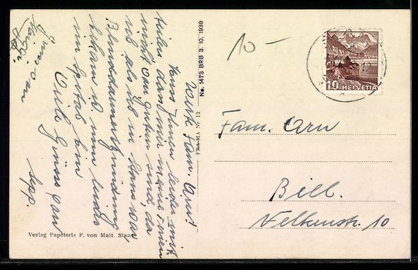 Cartes postales: AK Stans, Kantonsspital, 1912 – D'occasion à Berlin par bartko-reher 1