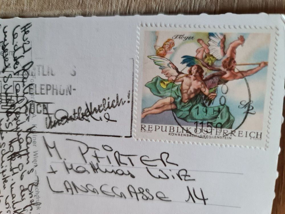 Cartoline postali: Ansichtskarte Wien Österreich – Usato da Dintikon venduto da Vexi 1