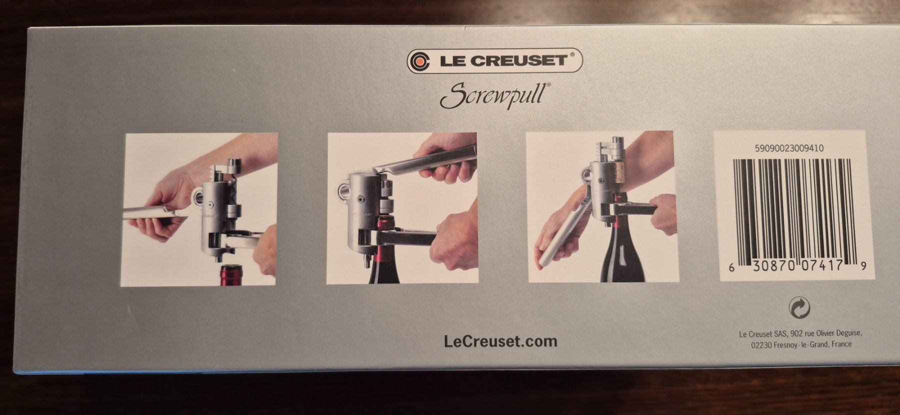 Le Creuset Apribottiglie & Tappi per chiusura: Screwpull Leverpull Hebelkorkenzieher von LE CREUSET – Usato da Eggersriet venduto da Fredb 2