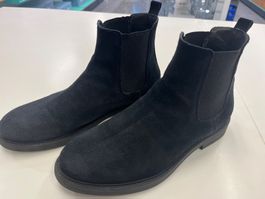 Chelsea Boots Wildleder Midnight blue, Gr. 43