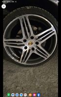 4 Porsche Felgen Turbo mit Winter Reifen