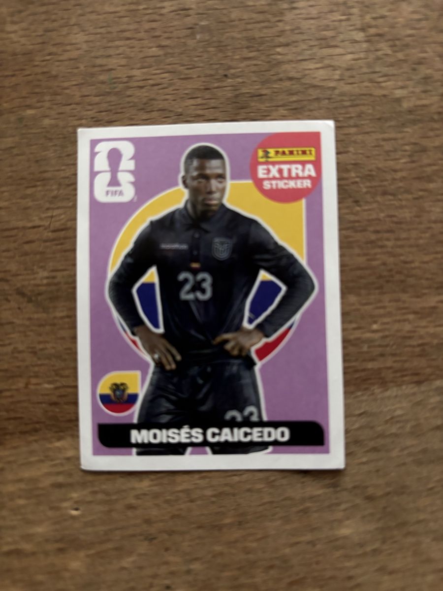 Panini Sammelbilder & Trading cards: Extra Sticker Moises Caicedo – Neu (gemäss Beschreibung) aus Zürich von RahelP01