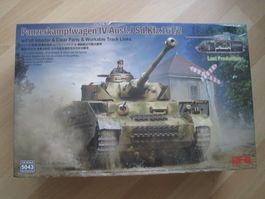Panzer Kampfwagen IV Ausf J.Sd Kfz 161/2 RFM Full Inter 1:35