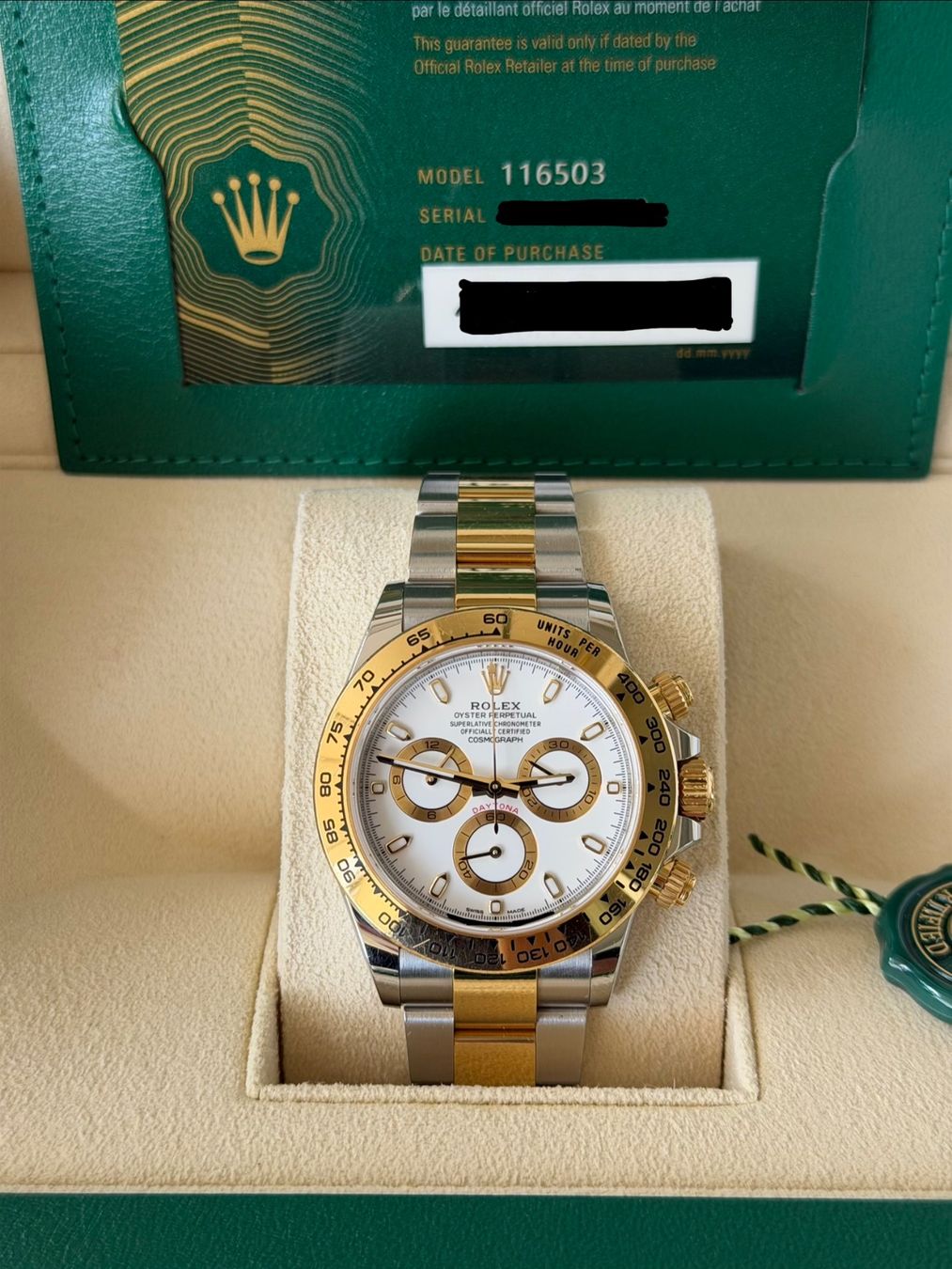 Rolex Orologi: Rolex Daytona - 116503 - Full Set - 2023 – Usato da Zürich venduto da GoodDealsSwitzerland