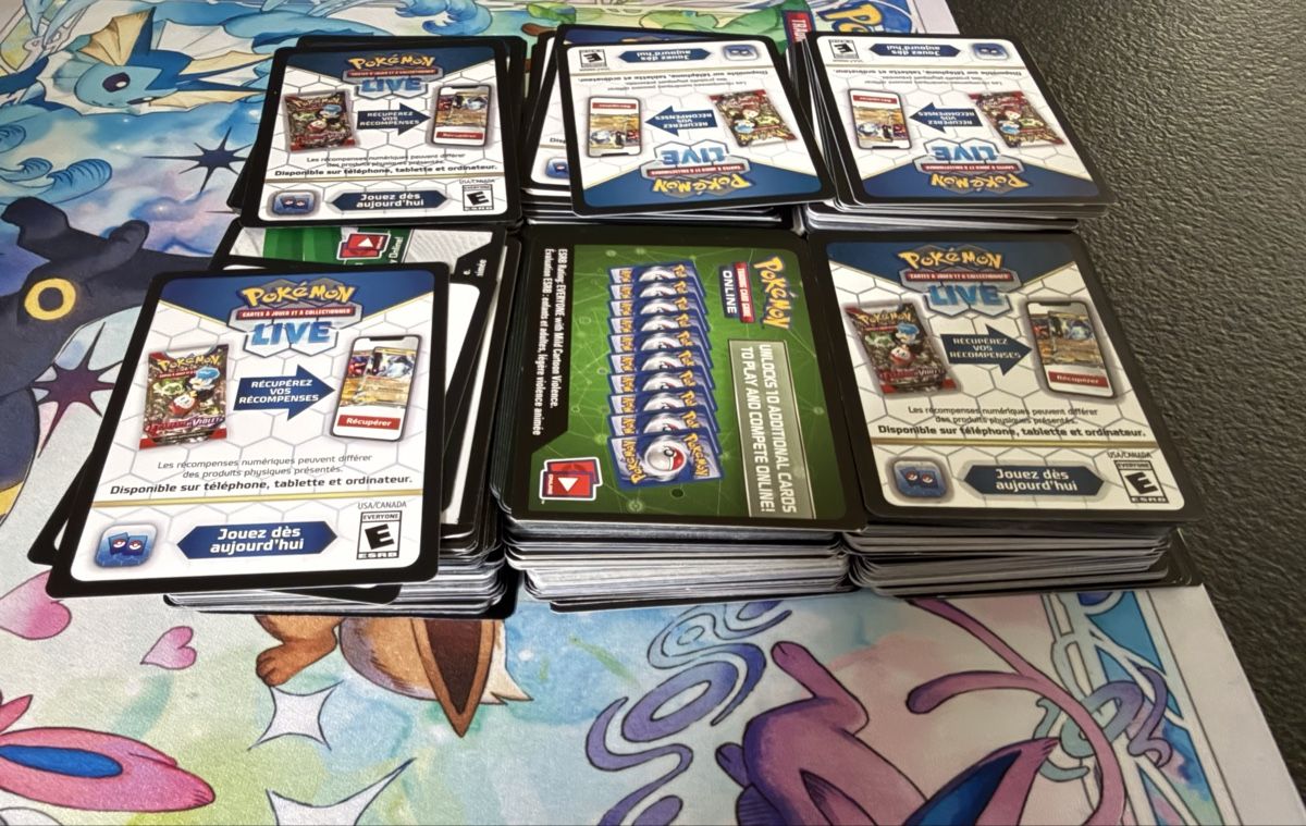 Pokémon Carte collezionabili: Pokémon - 600x Online Codes – Nuovo (secondo la descrizione) da Uvrier venduto da sauma85 1