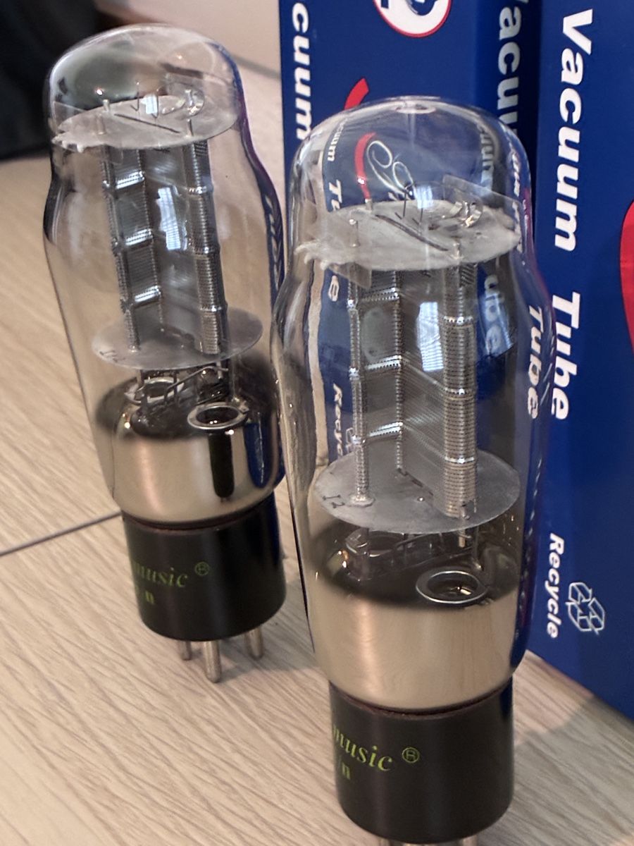 Amplificatori: Matched Pair Fullmusic 45N Mesh Plate Triode – Nuovo (secondo la descrizione) da Ottikon venduto da Hifi-Guru 1