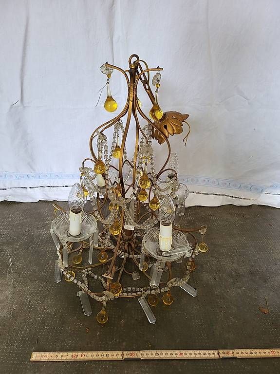 Lampadari & plafoniere: [Brocante] Lustre cage ancien – Usato da Lausanne venduto da ber_qk5j 1