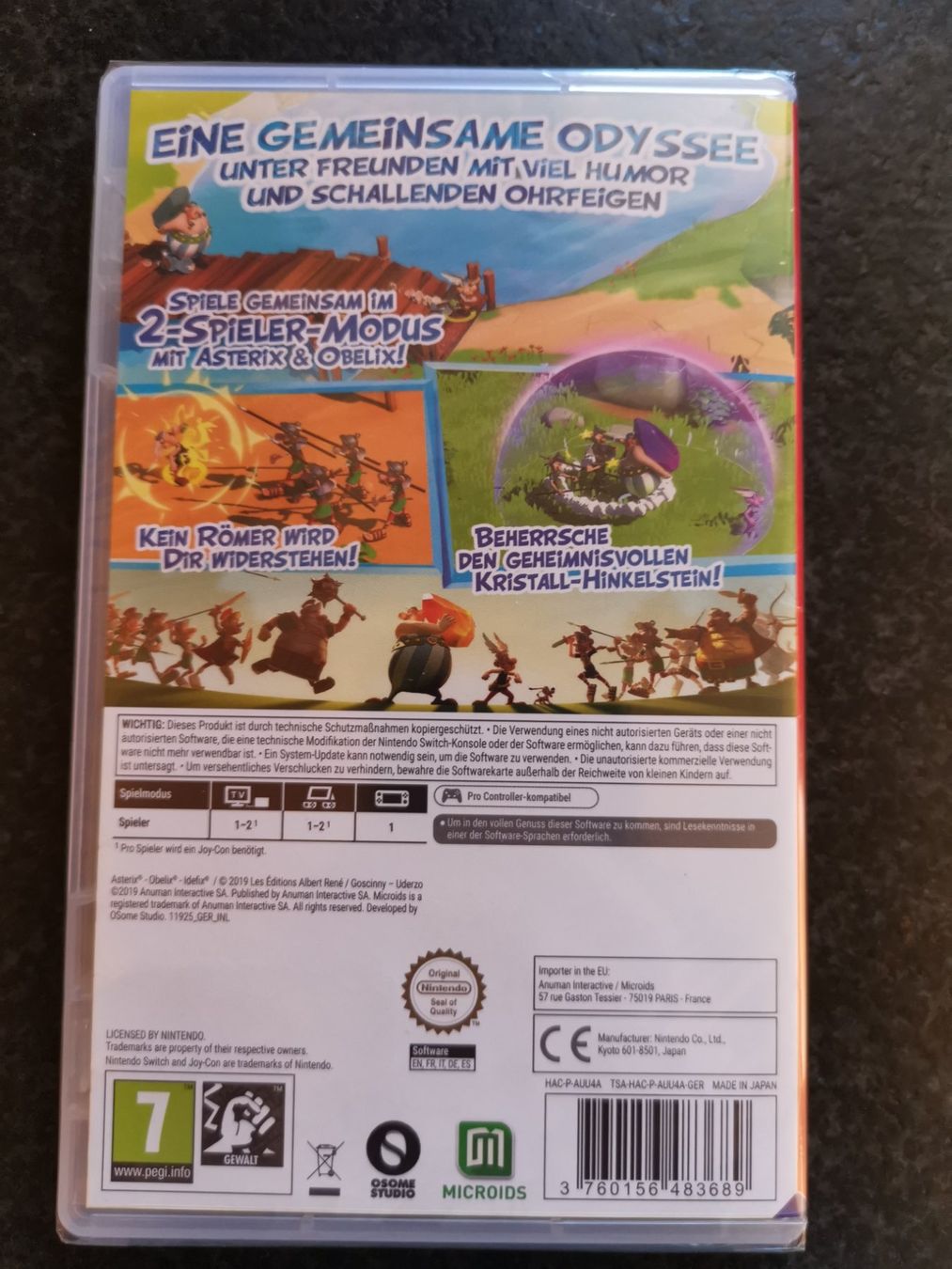 Nintendo Spiele: Nintendo switch Asterix und Obelix xxl 3 neu – Neu und originalverpackt aus Fankhaus (Trub) von sun_7677 1