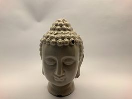 Buddha-Kopf aus Keramik – Höhe 18 cm