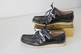 Sioux Grashopper - bequeme Damenschuhe Lackleder - Gr. 40,5