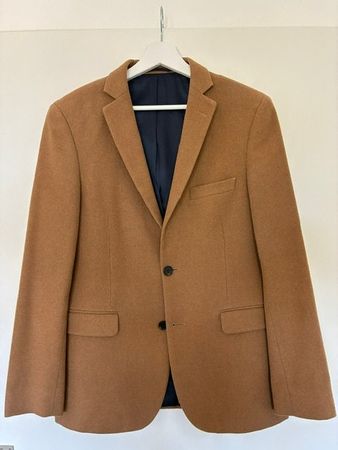 Dressmann Sakko camel/braun, Gr. 46 Regular