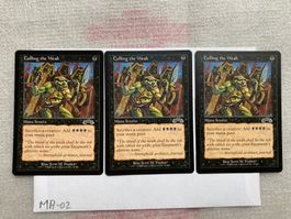Magic Culling the Weak 3x MTG Karten