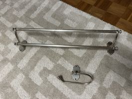 Retro Handtuchstange und WC-Rollenhalter ab CHF 1.00!!