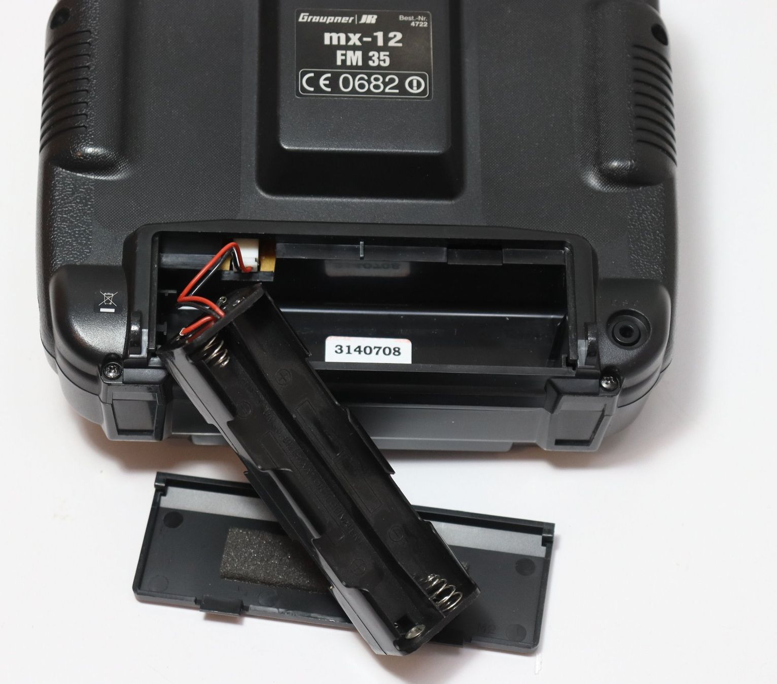 Graupner Telecomando: Graupner JR mx-12 35MHz Sender & 2 Empfänger – Usato da Frick venduto da volvo850driver 4