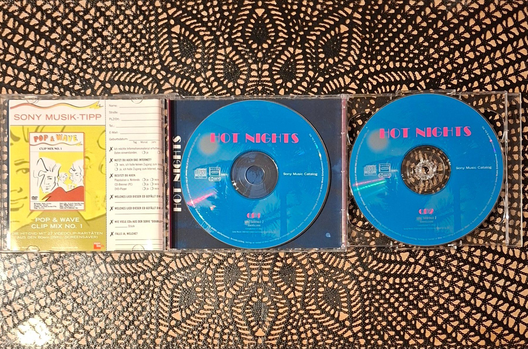 CD: Hot Nights Kulthits 80's, 2CD, Pop/Rock Compilation 2002 – Usato da Amriswil venduto da Celini3 2