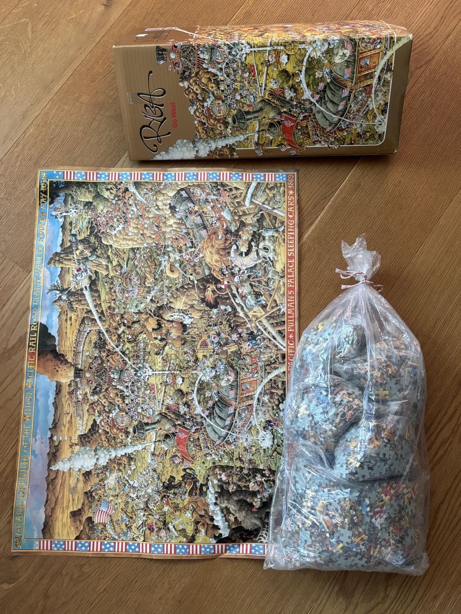 Heye Puzzles: 4000 Teile Puzzle Heye Ryba Go West  – D'occasion à Würenlos par Ashley24 5