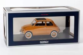 Fiat 500 L 1969 , Positano Yellow, Norev 187775 , 1:18