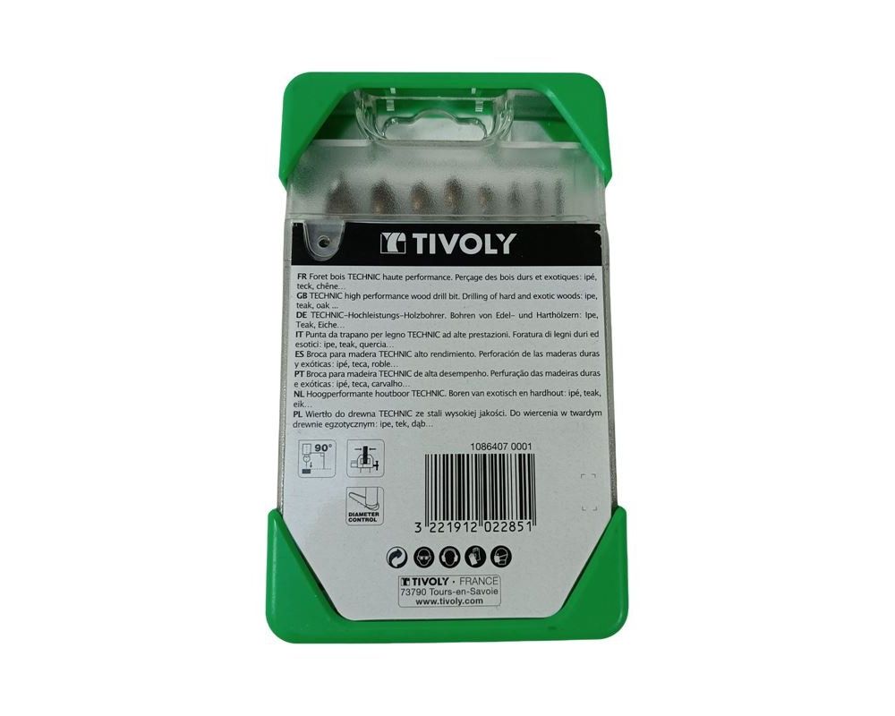 Tutti gli attrezzi: TIVOLY TECHNIC Holzbohrer-Set – Usato da Luzern venduto da Restwert_Luzern 2