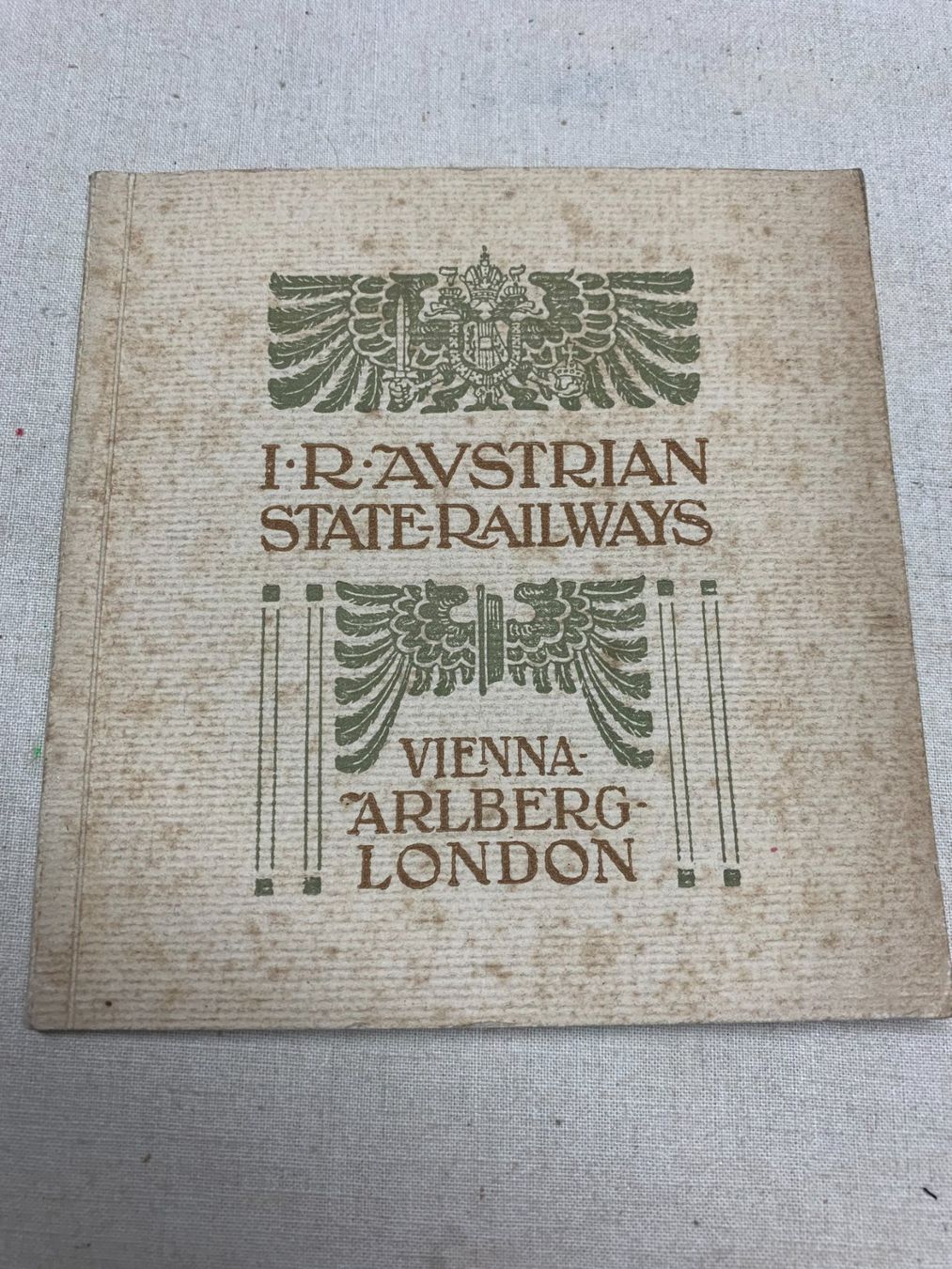 Cartoline postali: Austria "I.R.Austrian State-Railways". – Usato da Sorengo venduto da 74in