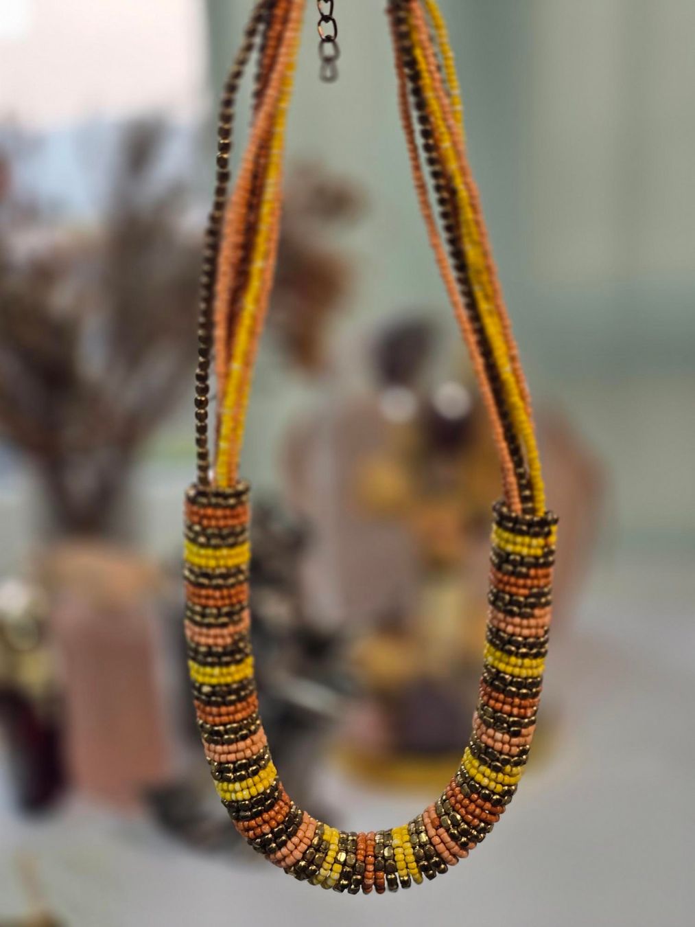Ketten: Collier Elegantes Ethnisches Multicolor Einzigartigem Design – Gebraucht aus Zürich von dum_x5xn 2
