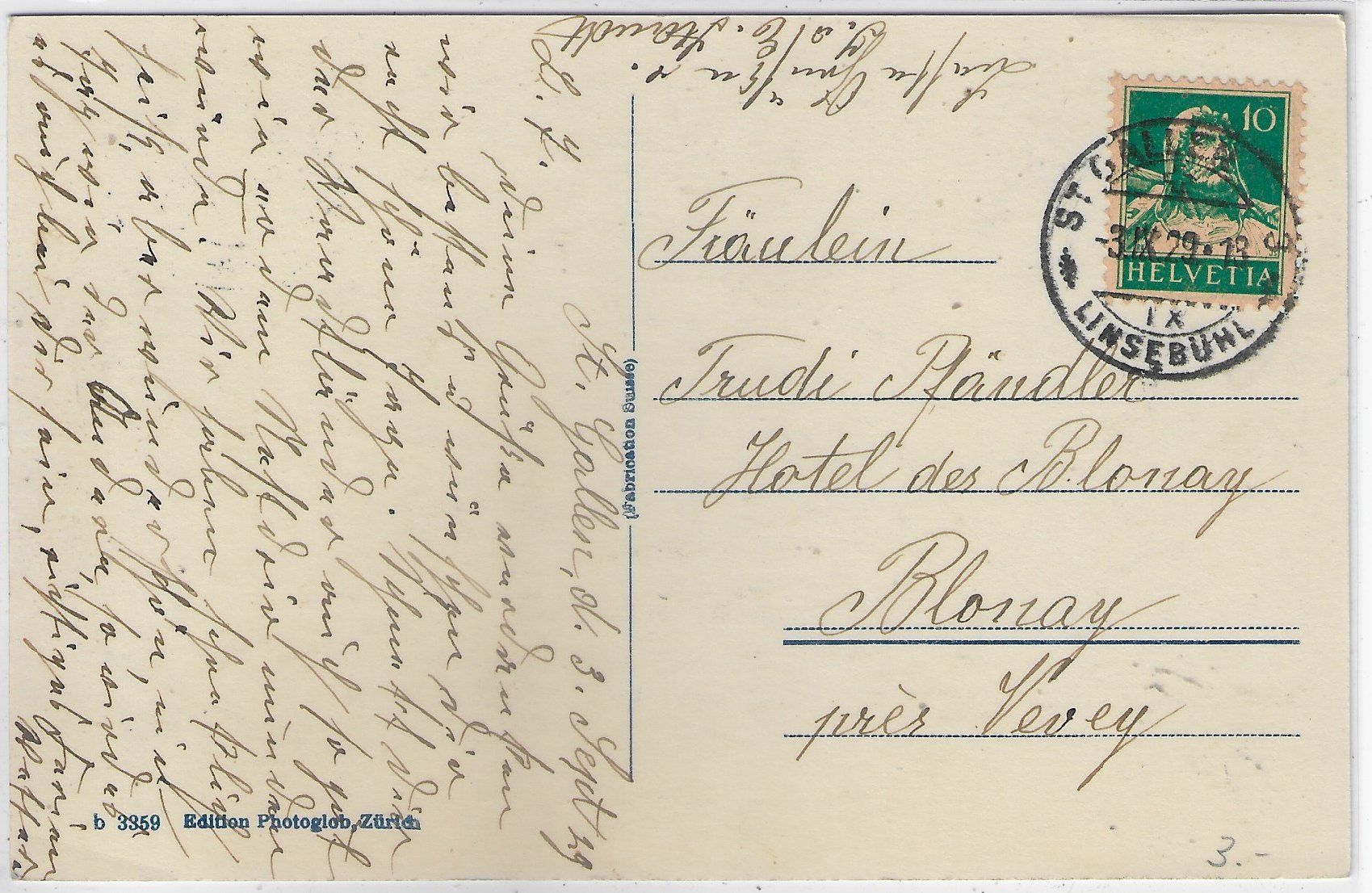 Cartes postales: St. Gallen - Karlstor – D'occasion à Ettingen par Kartenplanet 1
