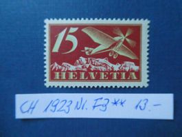 CH 1923 F3 postfrisch **