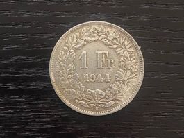 1 x 1 Franken Schweiz 1944 – zirkuliert
