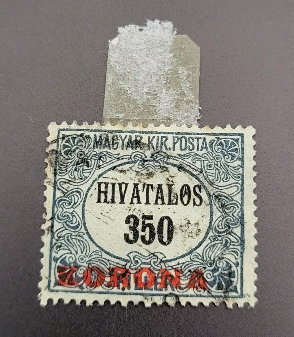 Tutti i francobolli: Ungarn alte briefmarke – Usato da St Gallen venduto da Stampsalshobby