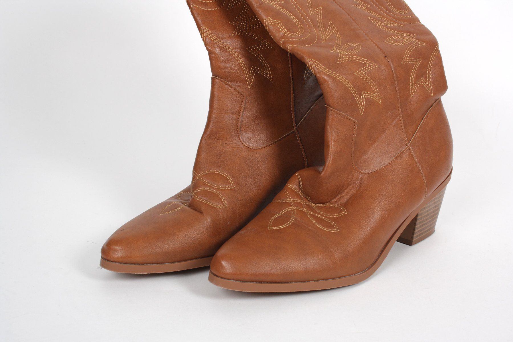 Scarpe da donna: Braune Cowboyboots, Grösse 40 – Usato da Zollikofen venduto da Restwert_Zollikofen