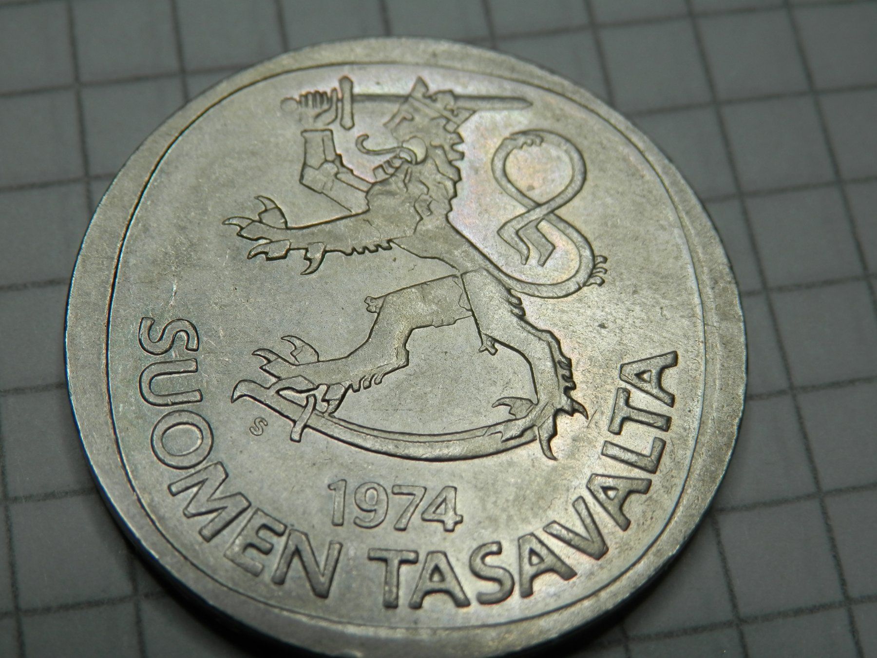 Tutti le monete: Finnland 1 Mark, 1974 – Usato da Weiach venduto da weiach81