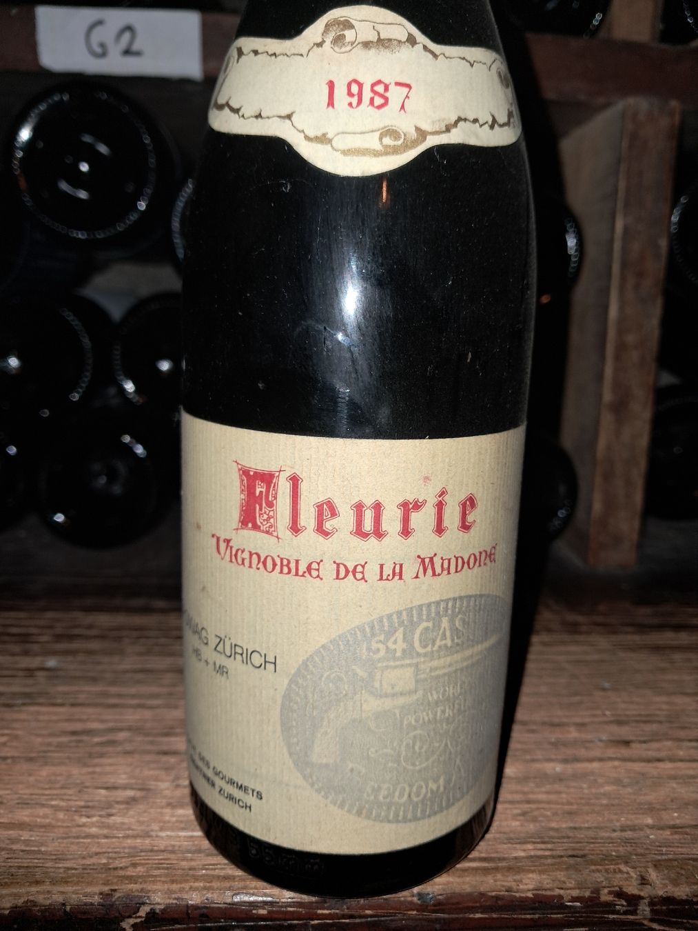 Wein: Fleurie Vignoble de la Madone 1987 – Neu und originalverpackt aus Le locle von juliensaran 1